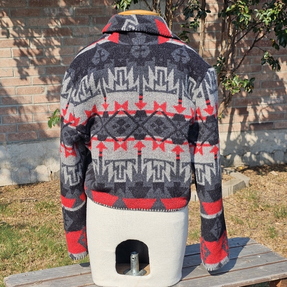 Vtg. Rhonda Stark southwestern wool jacket - Picture 4 of 7